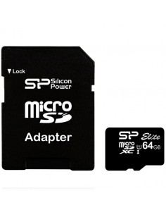 Micro SD 64GB Silicon CL.10